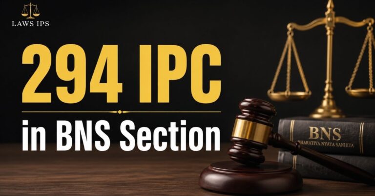 294 IPC in BNS
