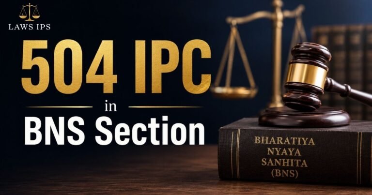 504 IPC in BNS