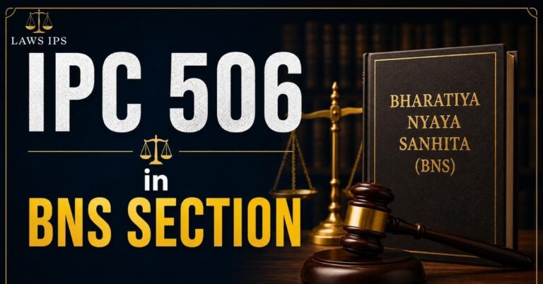 IPC 506 in BNS Section