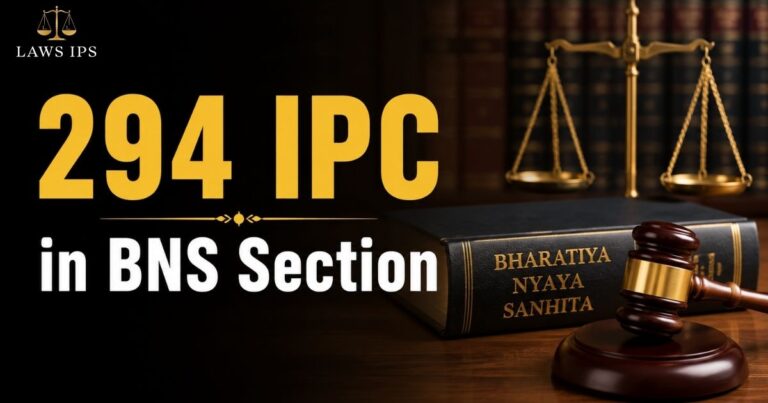 294 IPC in BNS