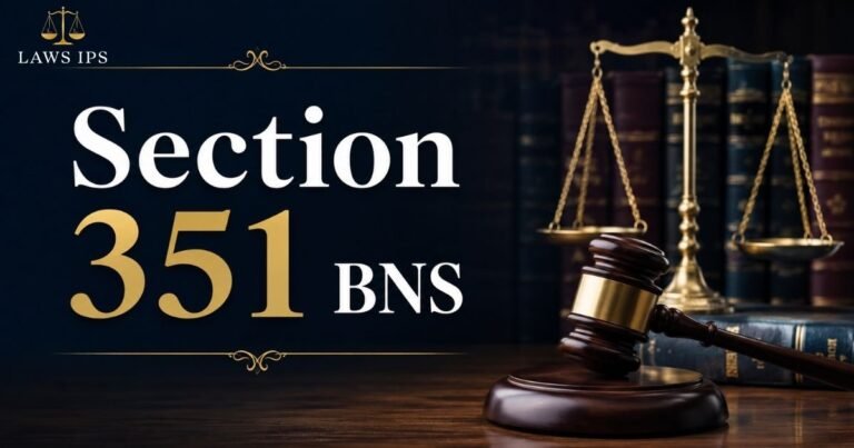 Section 351 BNS