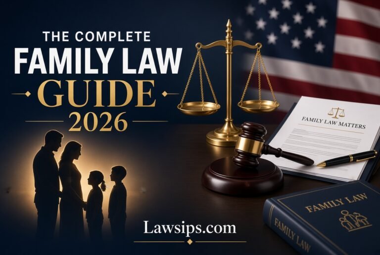 Family Law: The Complete Guide to Divorce, Child Custody, Support, Adoption, and Your Legal Rights in the United States 2026