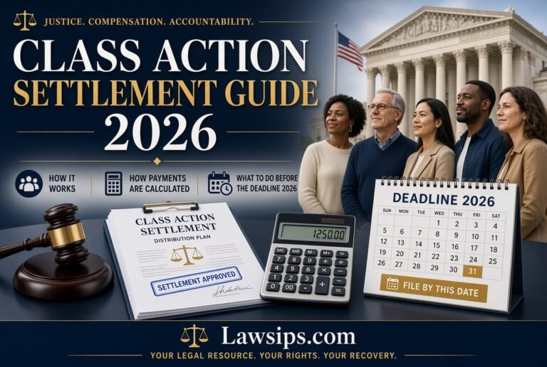 Class Action Settlement: How It Works, How Payments Are Calculated and What to Do Before the Deadline 2026