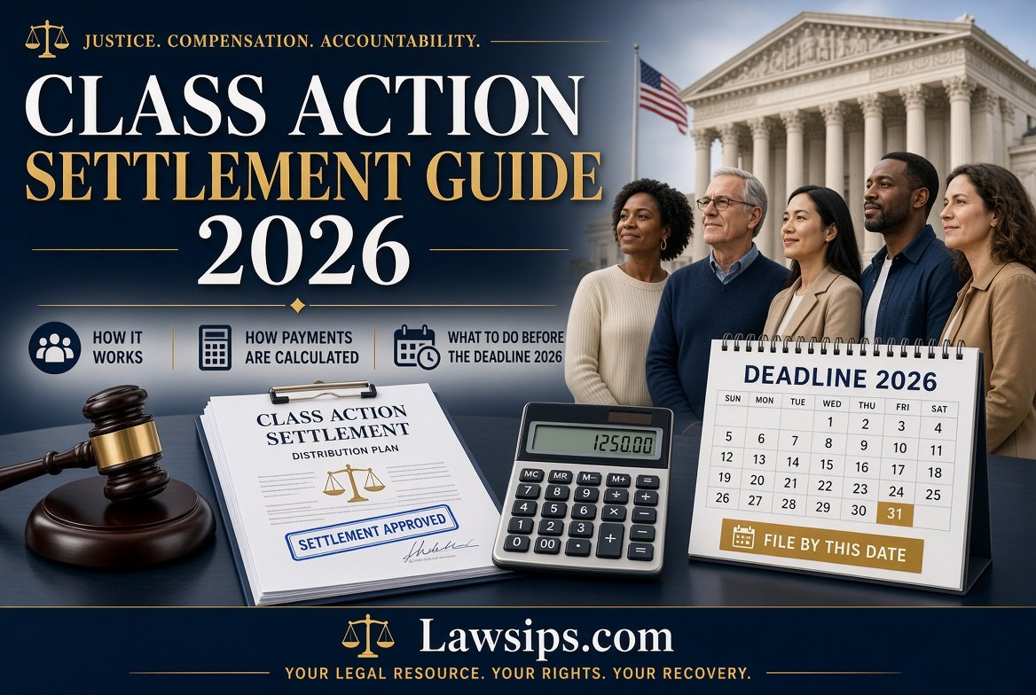 Class Action Settlement: How It Works, How Payments Are Calculated and What to Do Before the Deadline 2026
