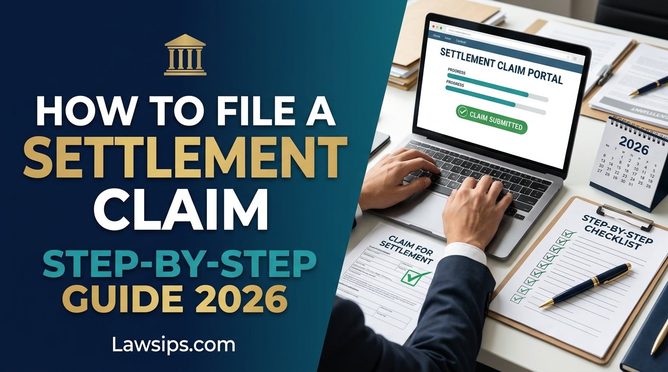 How to File a Claim for Settlement: A Complete Step-by-Step Guide for 2026