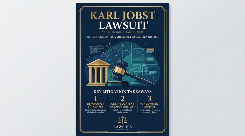 Karl Jobst Lawsuit