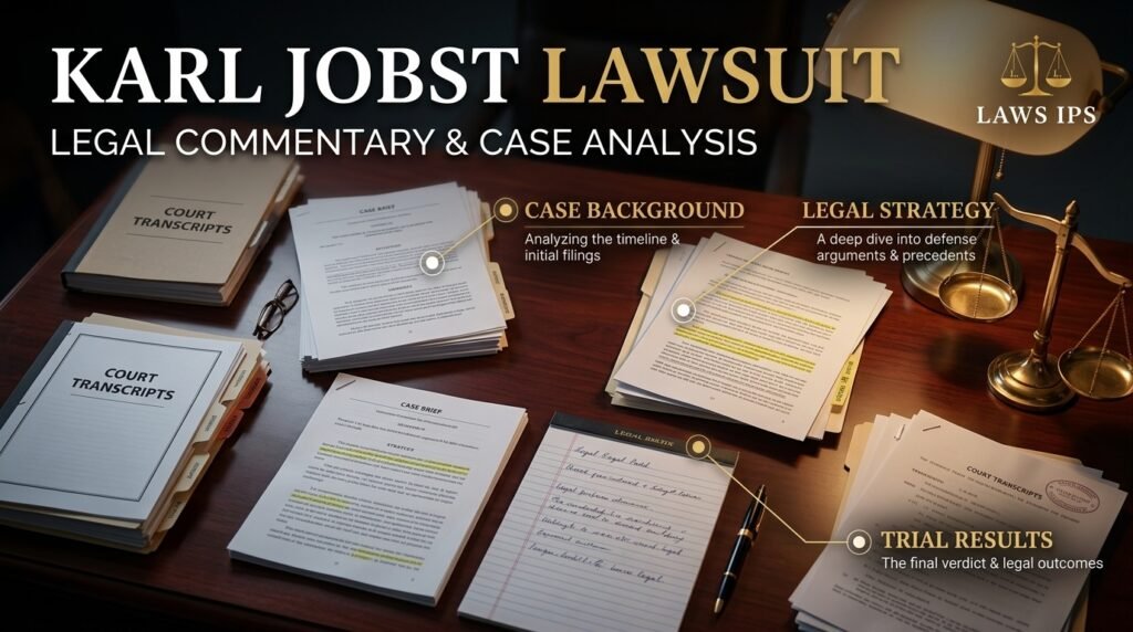 Karl Jobst Lawsuit
