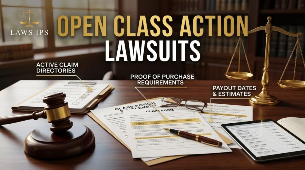 Open Class Action Lawsuits
