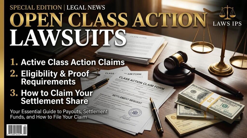 Open Class Action Lawsuits