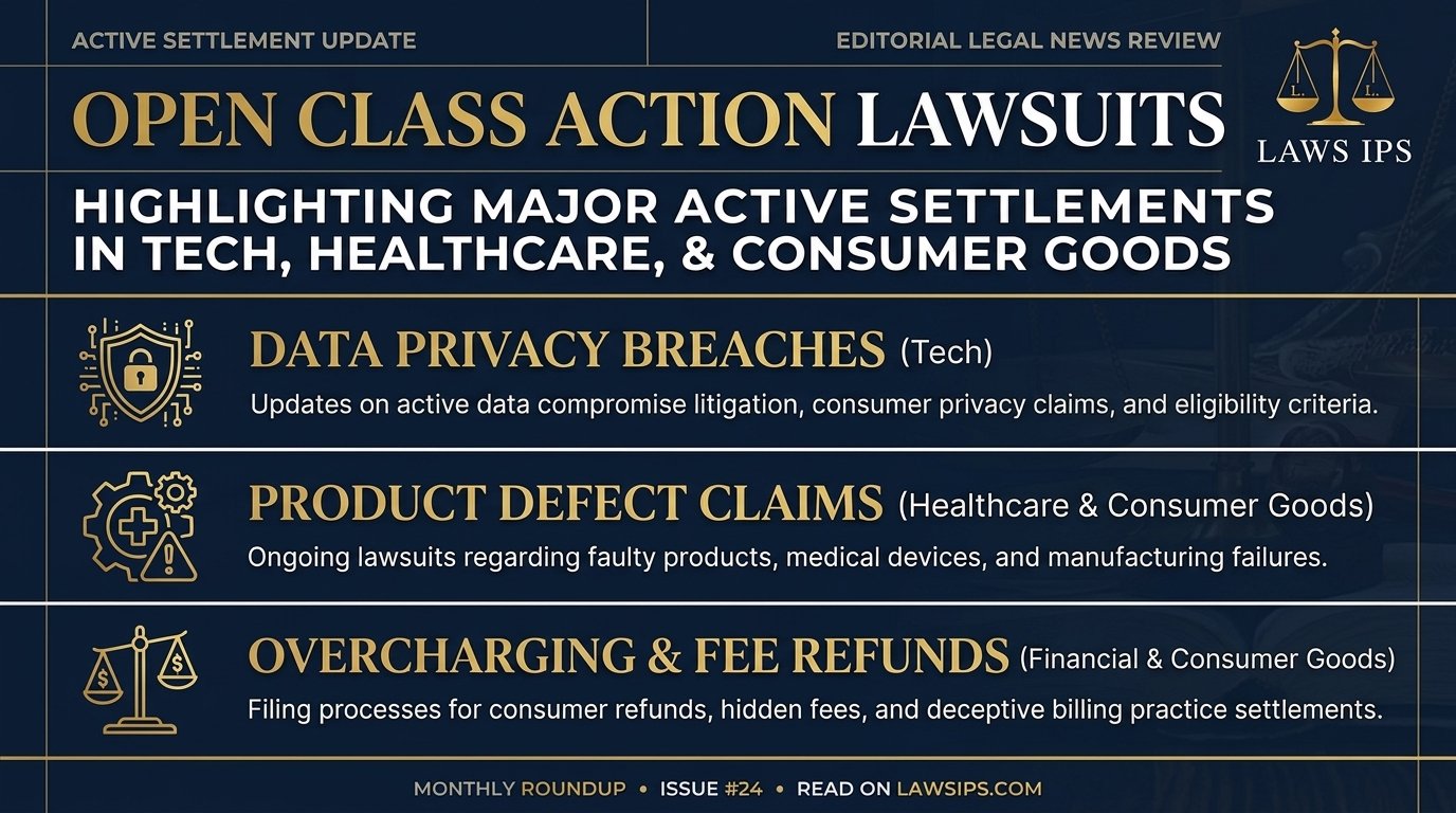 Open Class Action Lawsuits