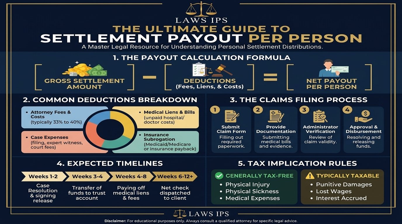 Settlement Payout Per Person